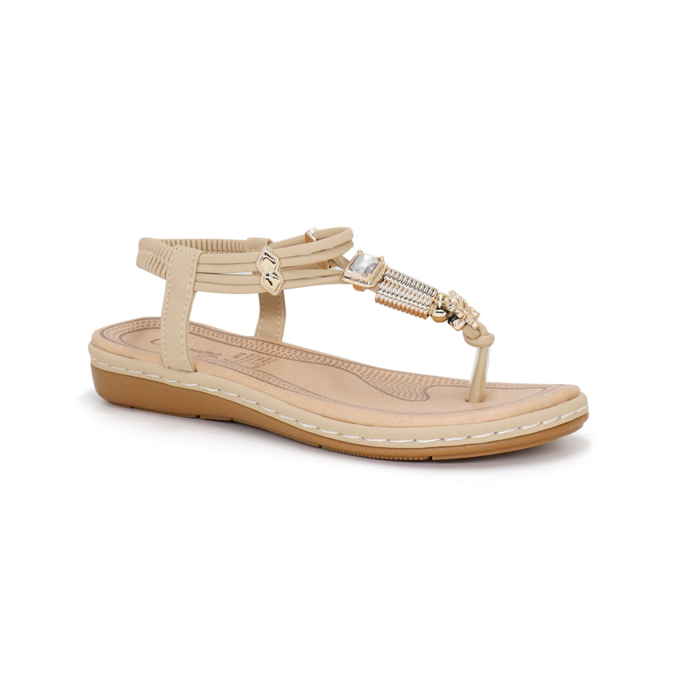 Sandalias de Mujer Casual Charming W-19006 TAUPE 40