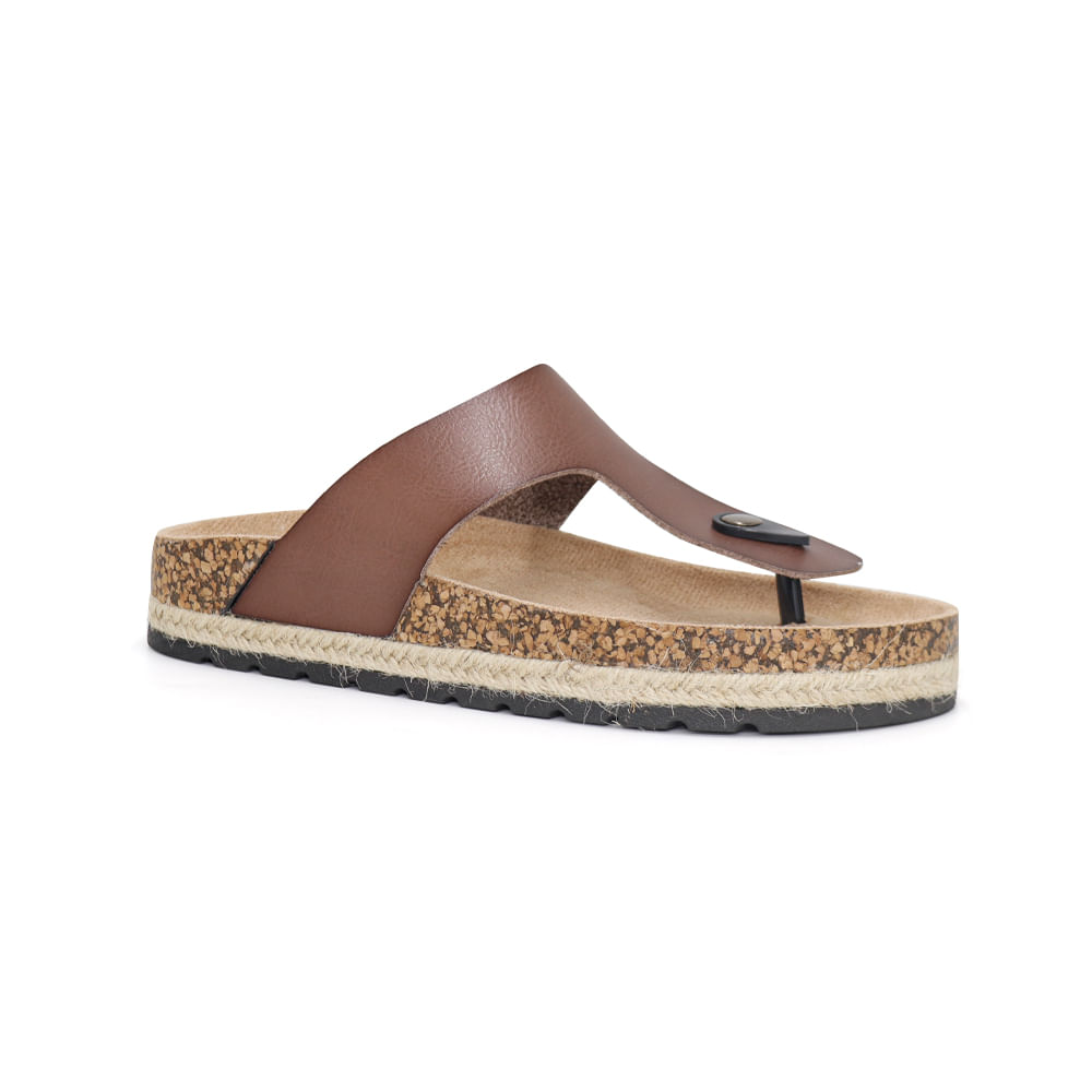 Sandalias de Mujer Casual Charming W-99003 CHEST NUT 41