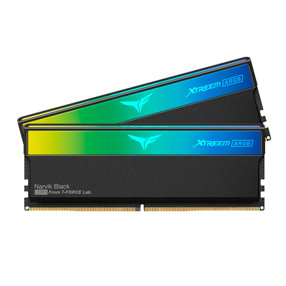 Memoria RAM TEAMGROUP XTREEM ARGB DDR5 32GB (2x16GB) 7600MHz CL36 para Gaming y Overclocking