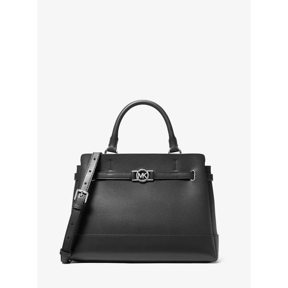 Michael Kors Bolso grande de piel granulada Reed | Negro