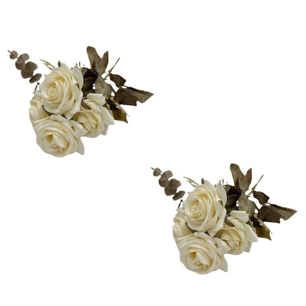 Pack de 2 Bouquets De Rosa En Boton 8224-BL FLORIPASTORE