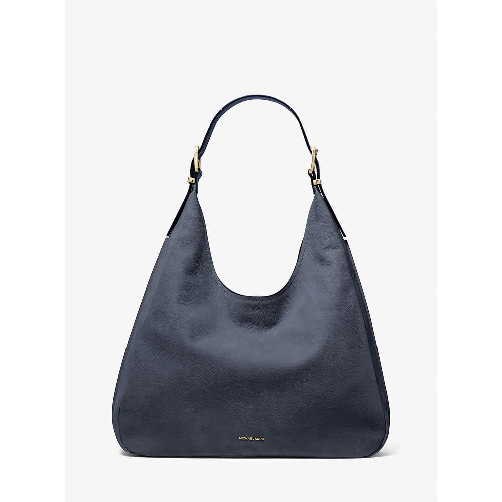 Michael Kors Bolso de hombro grande de nobuk Nolita | Navy