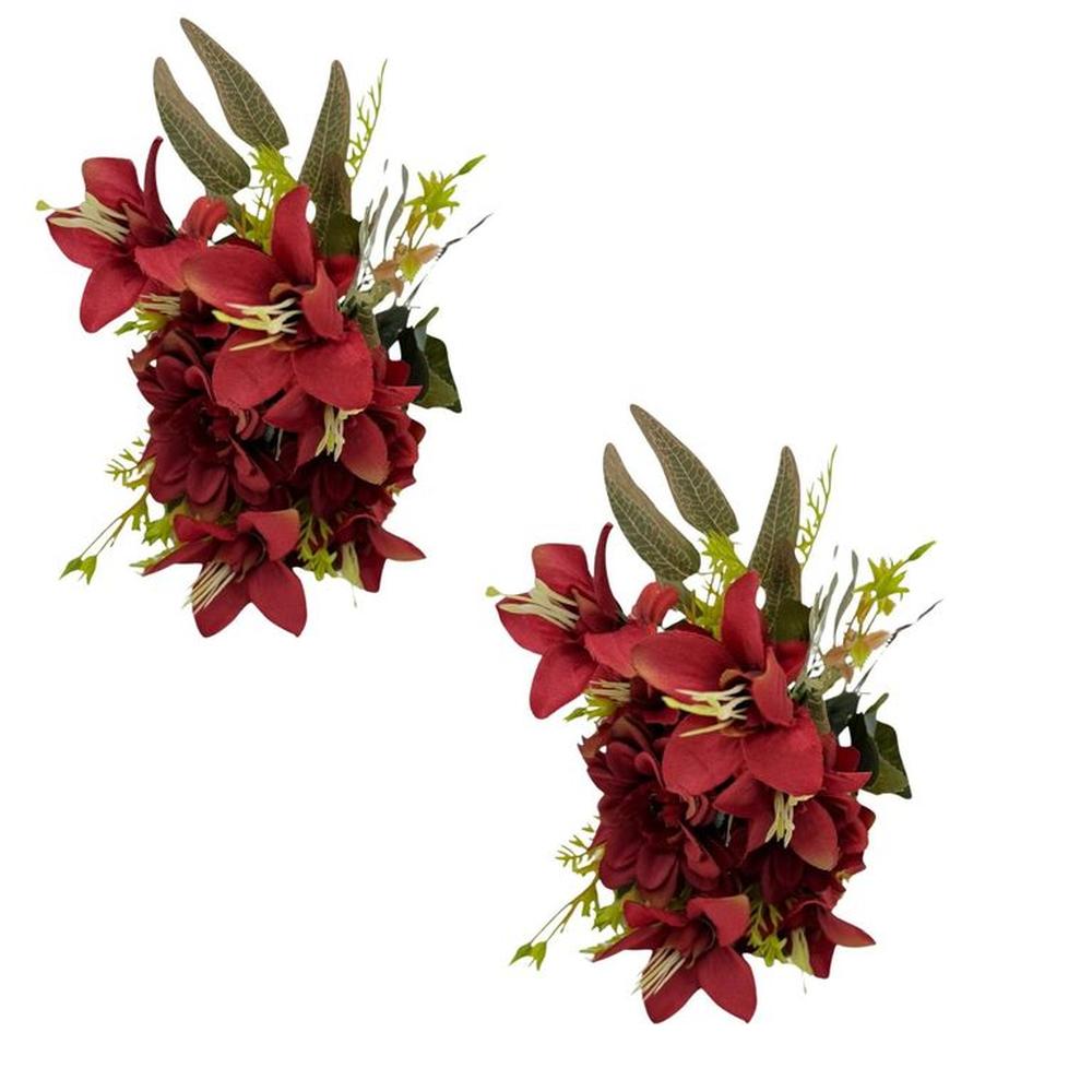 Pack de 2 Bouquets Margarita Y Lirio BG307034-RJ FLORIPASTORE