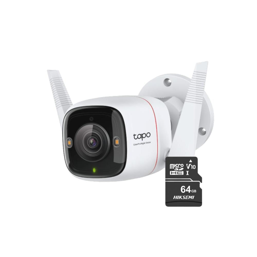 Cámara de seguridad Tapo C325WB 2K QHD 4MP + Micro SD 64GB IP Exterior Ip66