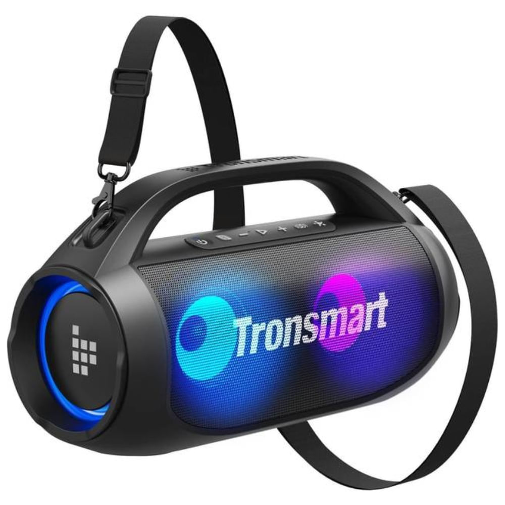 Parlante Bluetooth Tronsmart Bang 2 de 90W Power Bank Incorporado Negro