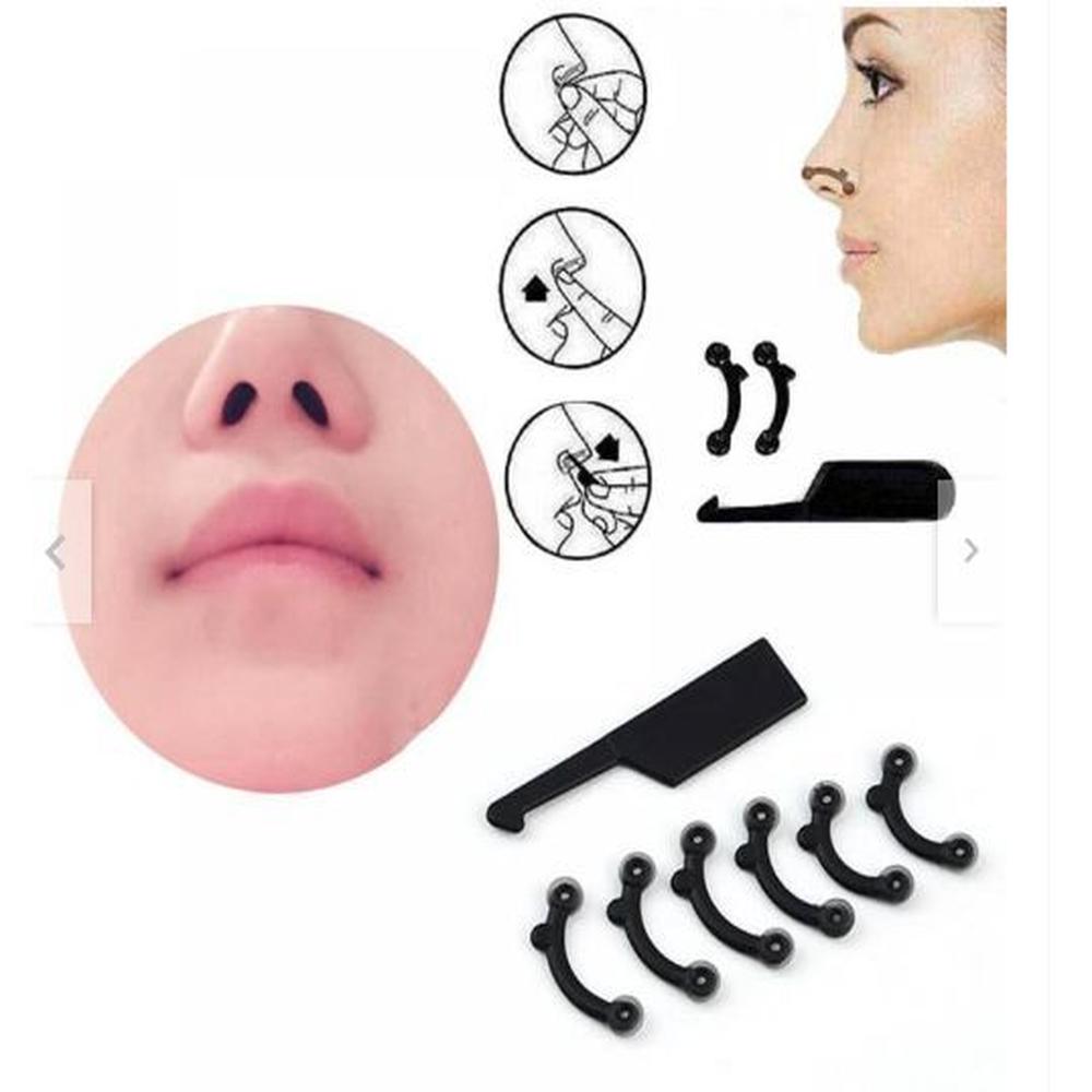 Perfilador de Nariz Corrector Moldeador Nasal de Silicona