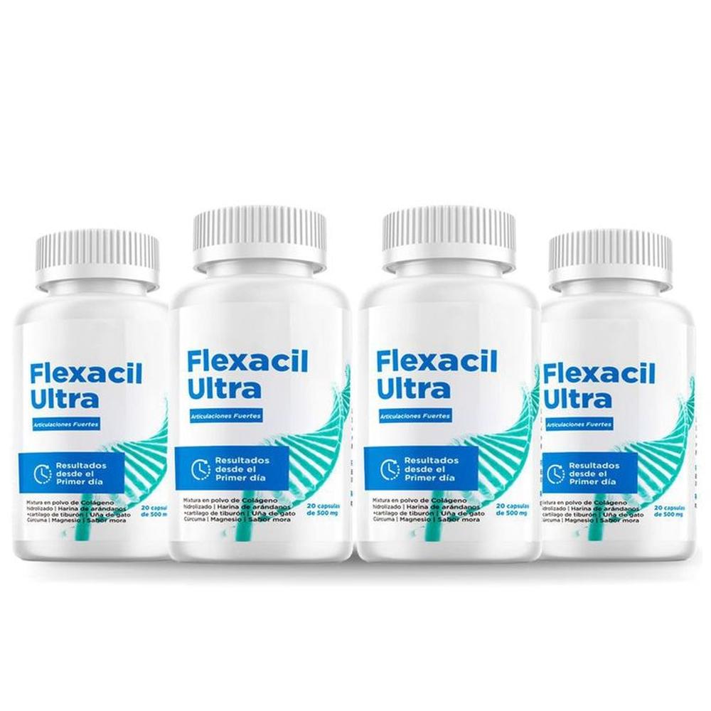FLEXACIL ULTRA - 4xpack - CAPSULAS para molestias articulares y óseas FLEXACIL ULTRA - 4xpack - CAPSULAS para molestias articulares y óseas