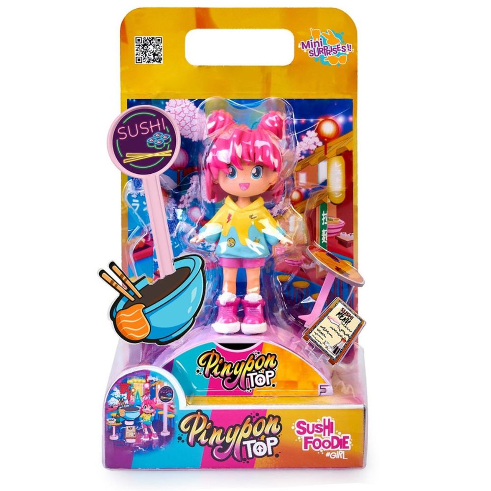 Muñeca Pinypon Top Set Comiditas Sushi | Oechsle.pe - Oechsle