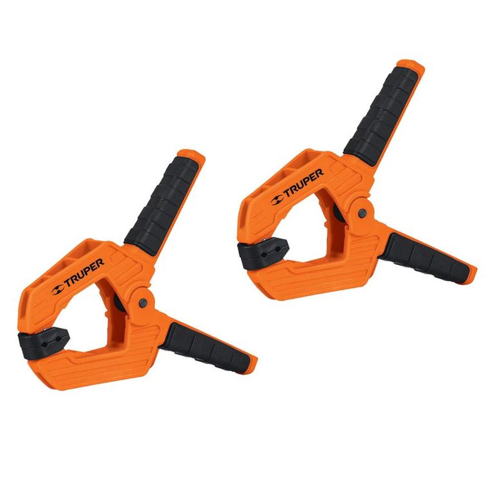 Prensa de resorte de 4"" x 2 unidades Truper 17700-2