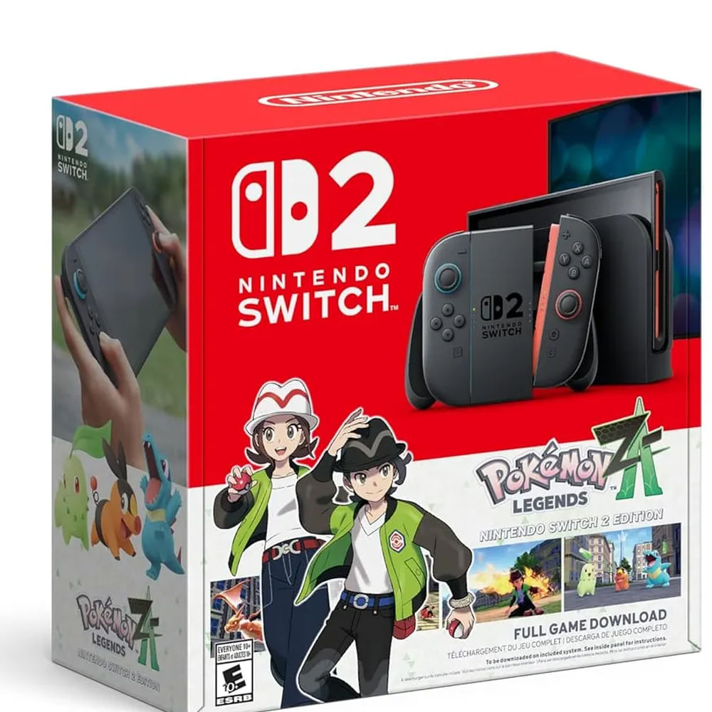 CONSOLA NINTENDO SWITCH 2 + POKEMON LEYENDAS Z-A | BUNDLE