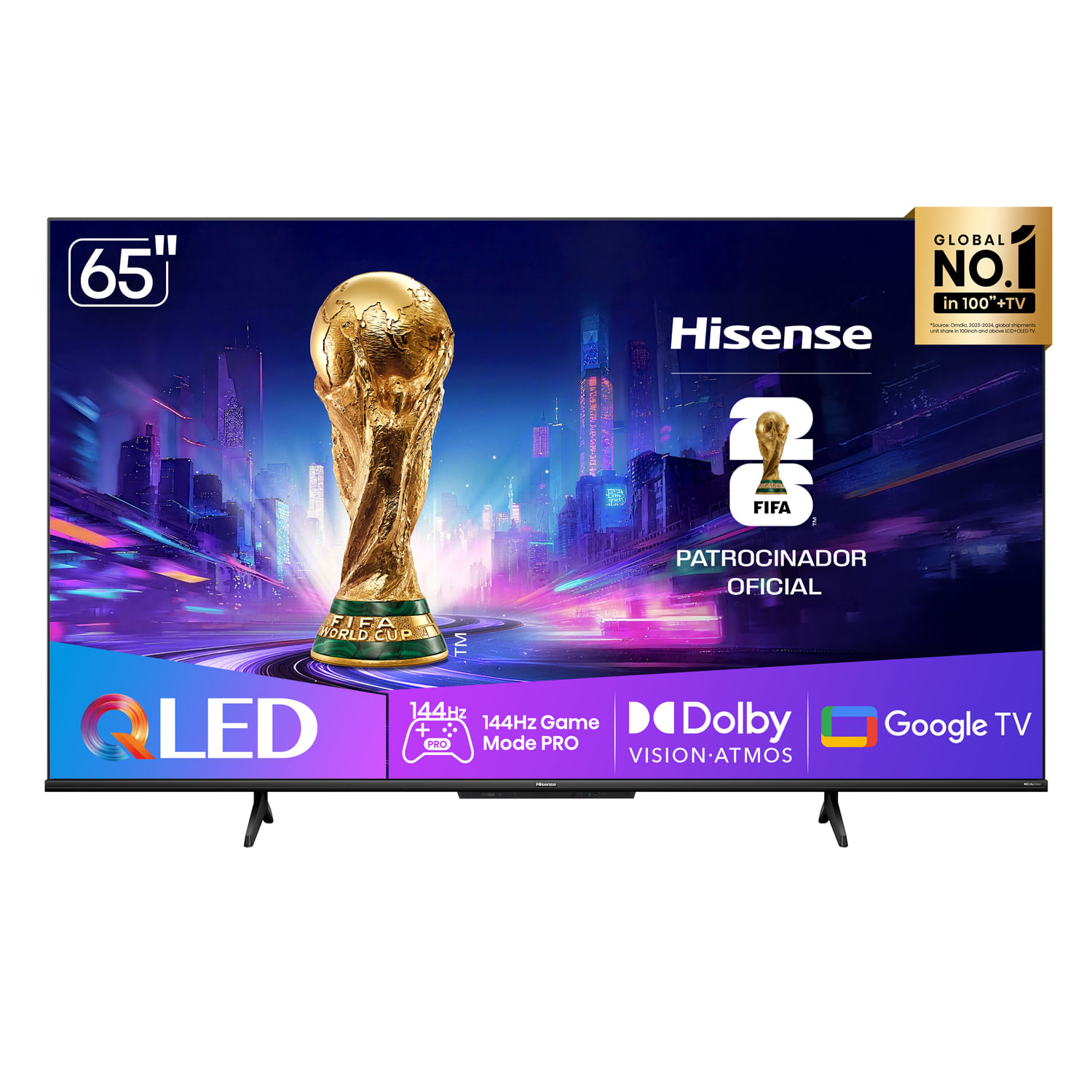 Televisor Hisense 65"" 65Q7QG QLED 4K Google TV