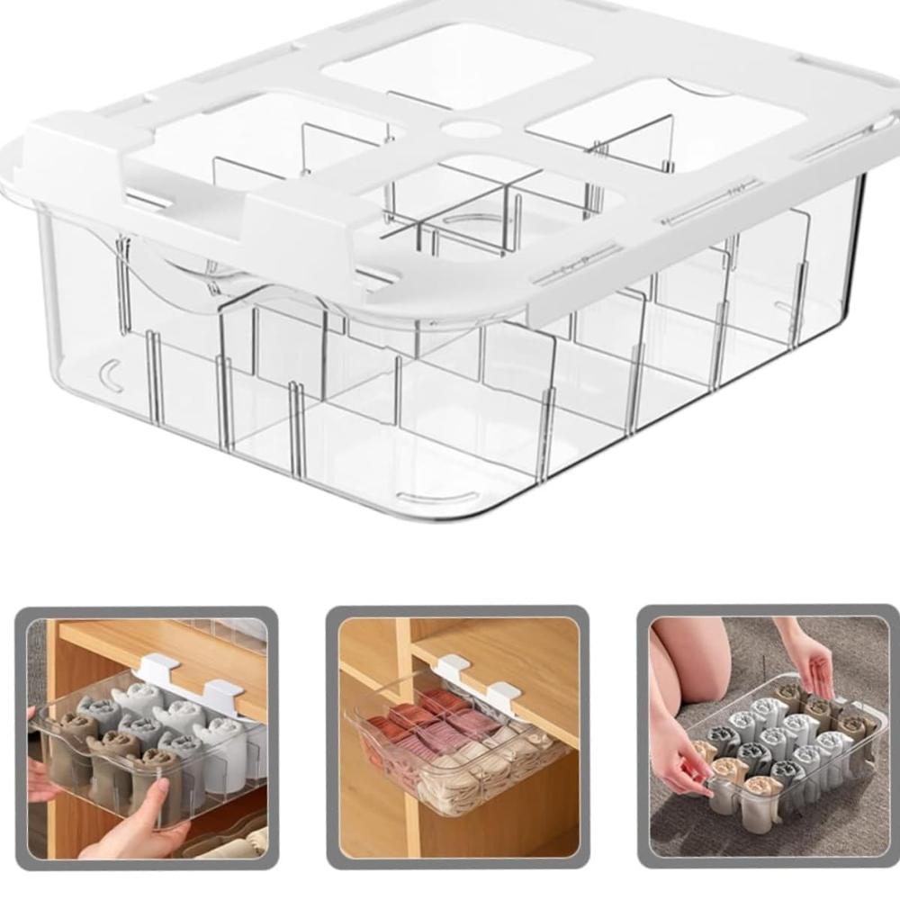 Organizador Colgante Para Closet De Ropa Interior Tipo C Medias  732C02