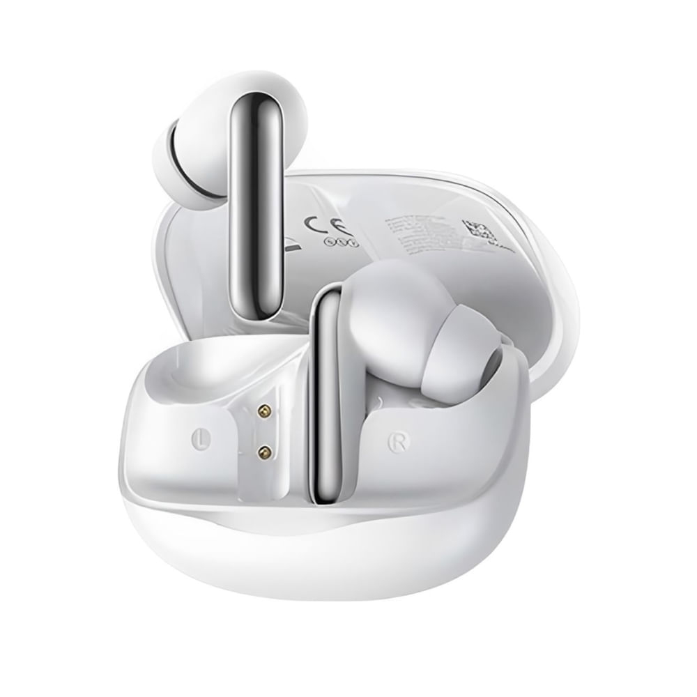 Audífonos Inalámbricos Qcy Melobuds N50 Blanco Cancelación De Ruido 45db, Bluetooth 5.4