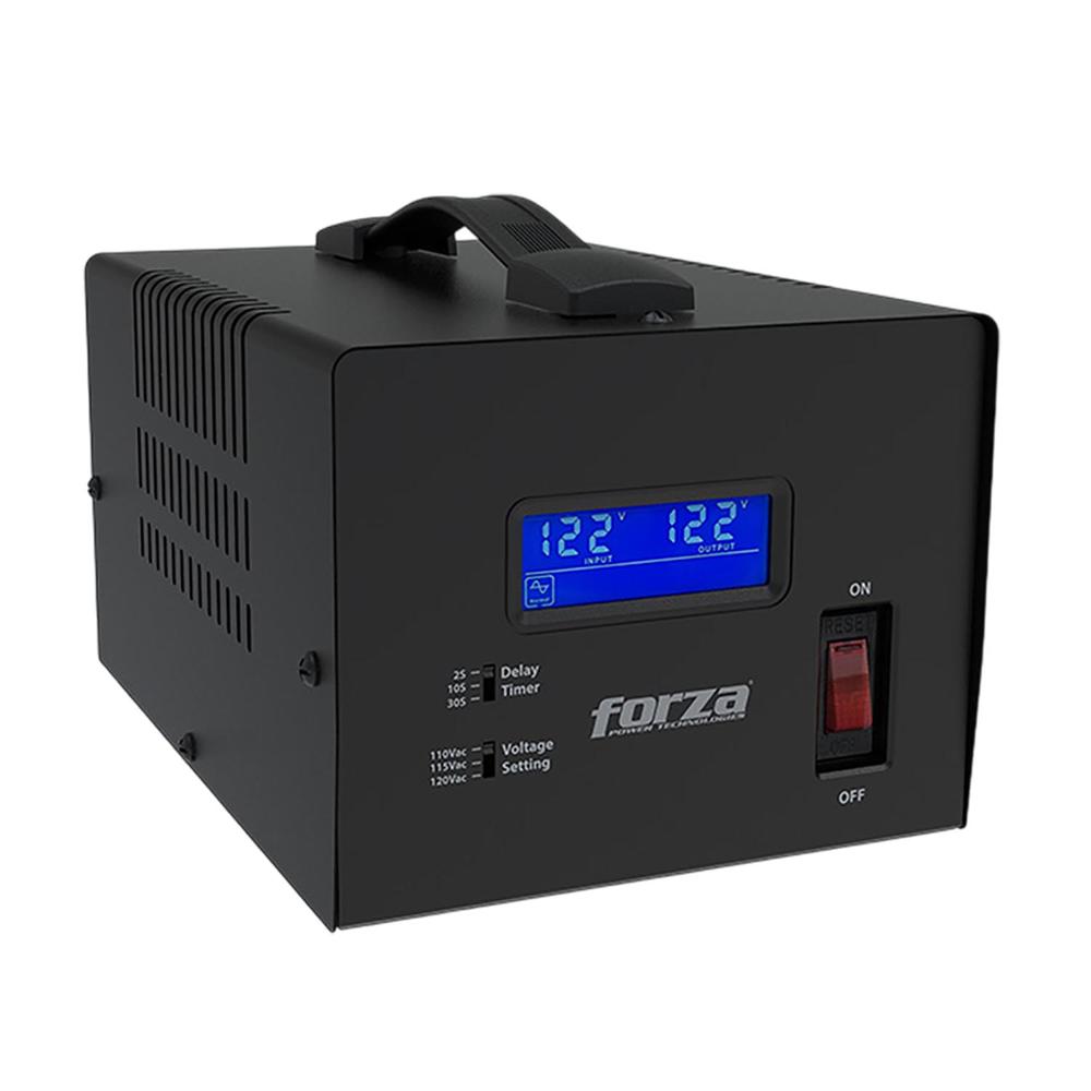 Regulador De Voltaje Forza Fvr-6002 6000Va 3000W 3 Salidas