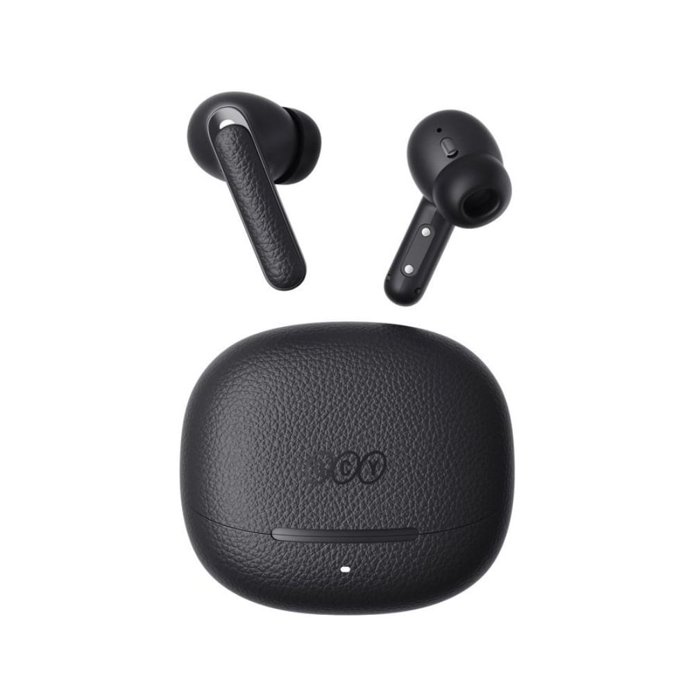 Audífonos Inalámbricos Qcy Buds Anc Negro Cancelación De Ruido 45db, Bluetooth 5.4