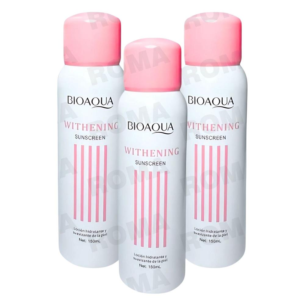PACK 3 BLOQUEADOR BLAQUEDOR SPRAY 150ML BIOAQUA