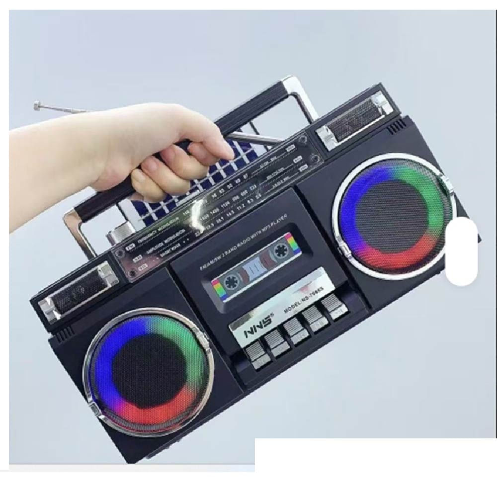 Radio Portatil AM FM Retro Vintage Parlante Bluetooth-1