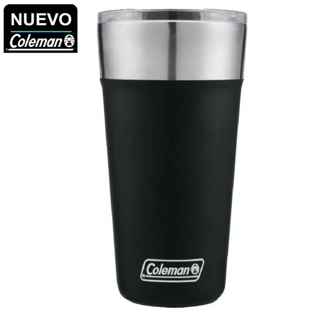 Vaso de Acero Inoxidable Coleman Brew Negro 532ml