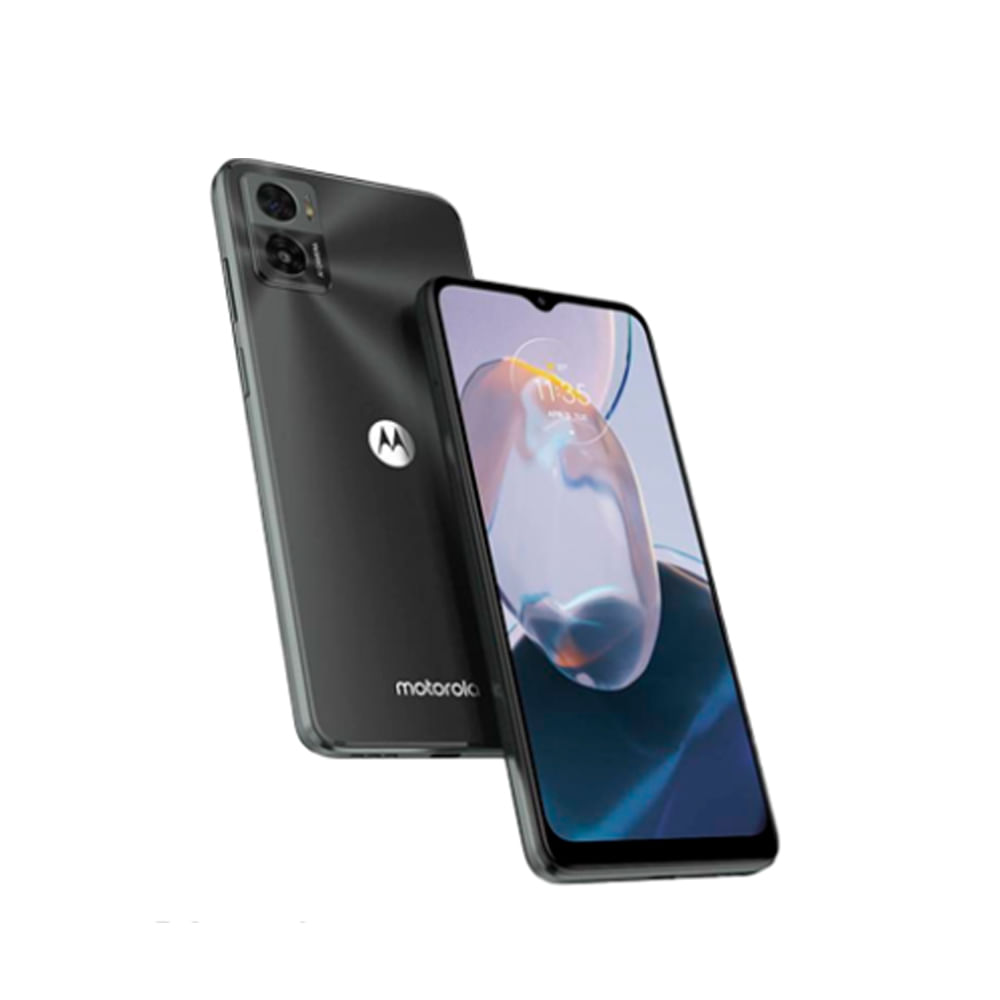 Smartphone Motorola E22 Android 128 GB Dark Grove, pantalla táctil y gran rendimiento en mano