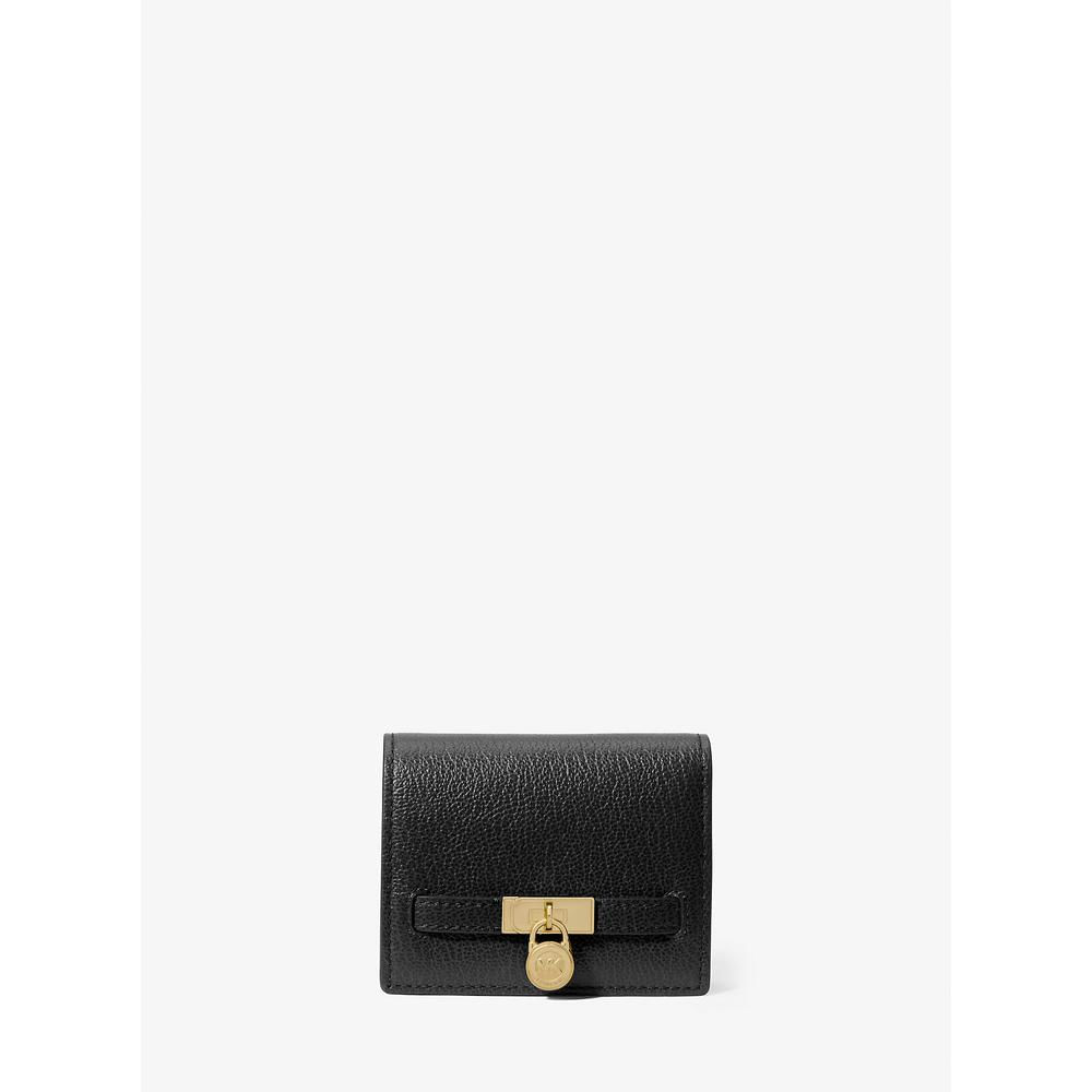 Michael Kors Cartera de cuero Hamilton Moderne | Negro