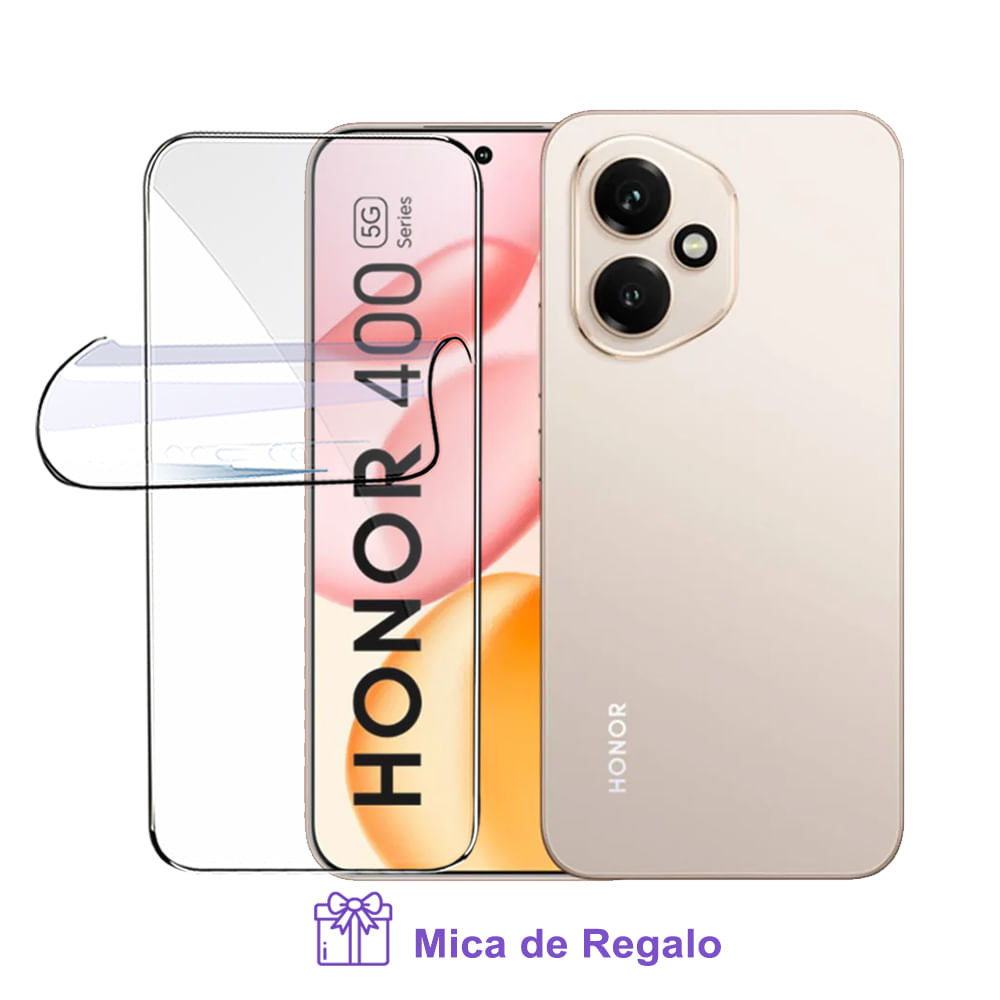 Honor 400 5G 12GB Ram 256Gb Rom Desert Gold con Mica Hidrogel
