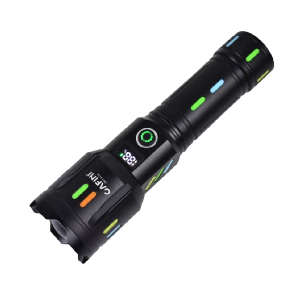Linterna de largo alcance con cintas reflectivaso LED Cafini CN-L377A