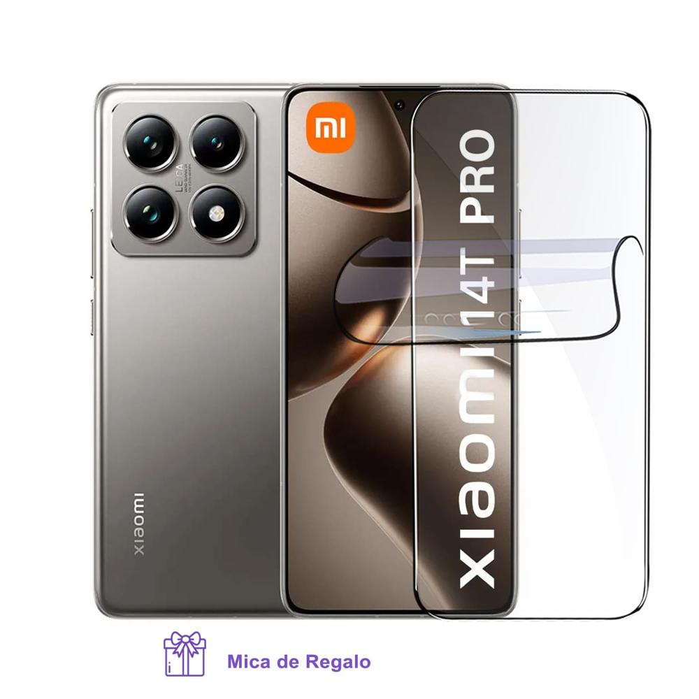 Xiaomi 14T Pro 12Gb Ram Grey 1TB  con Mica Hidrogel