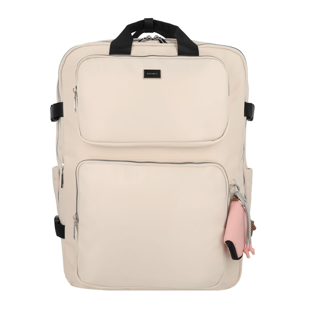 Mochila De Viaje Secret Candelaria Beige Xl