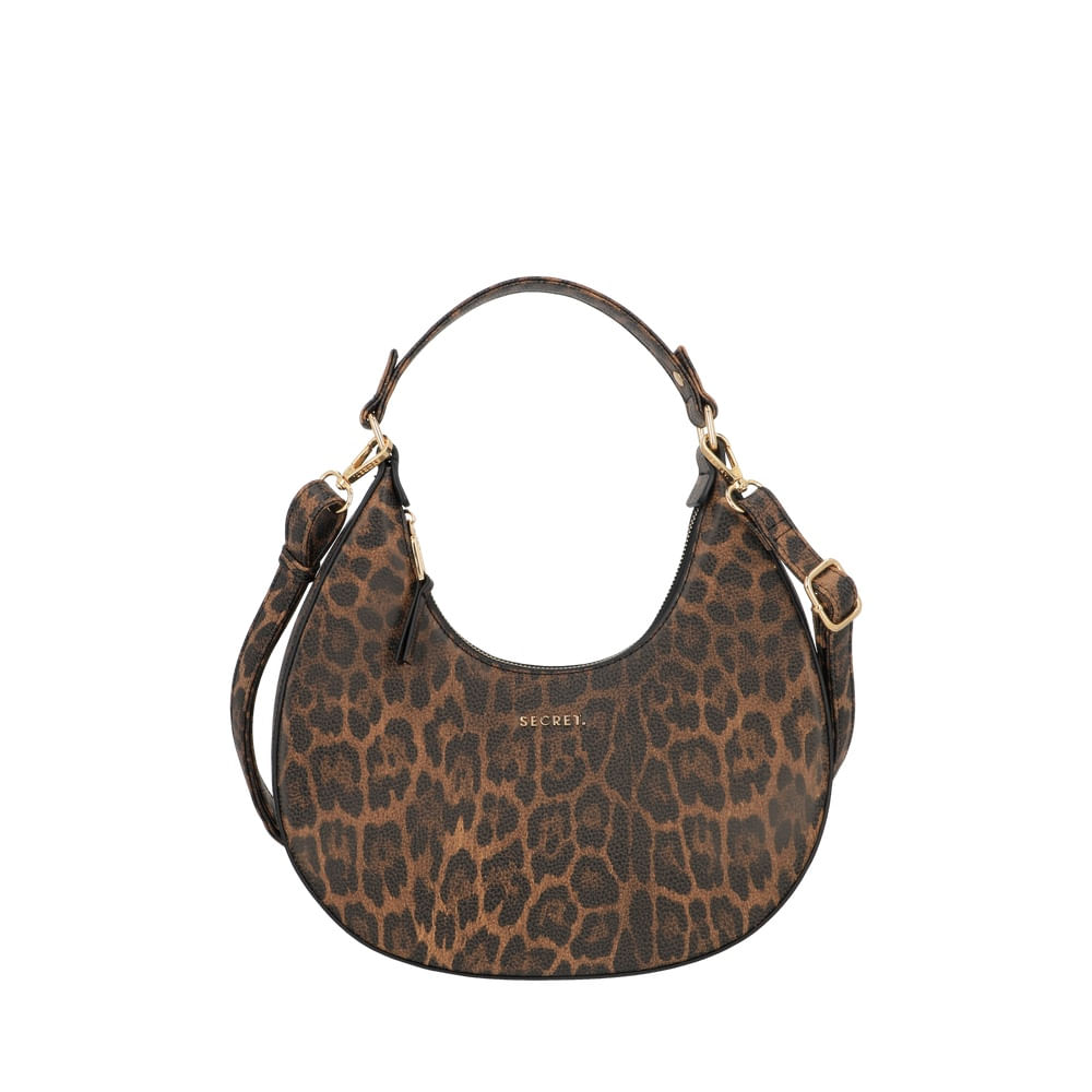 Cartera Secret Dubai Mediana Leopardo
