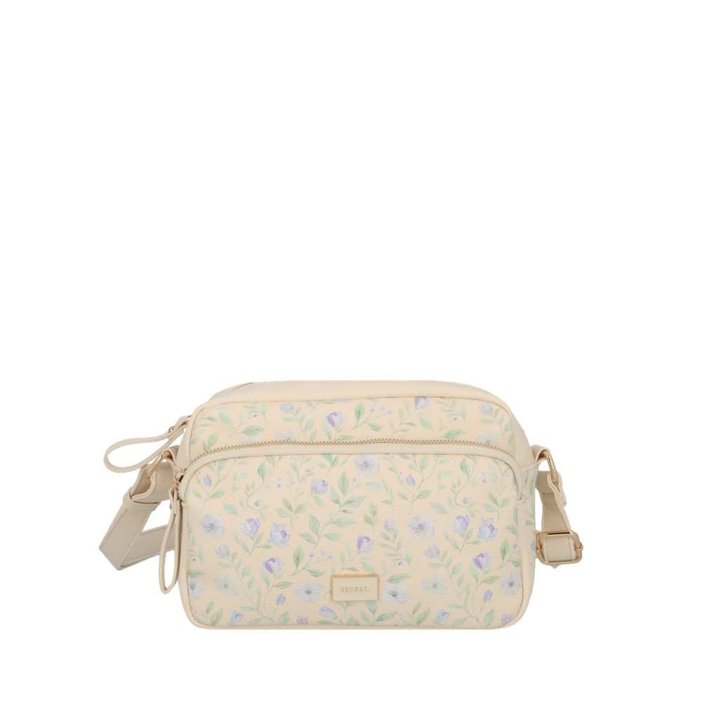 Cartera Secret Floriana Mediana Flores