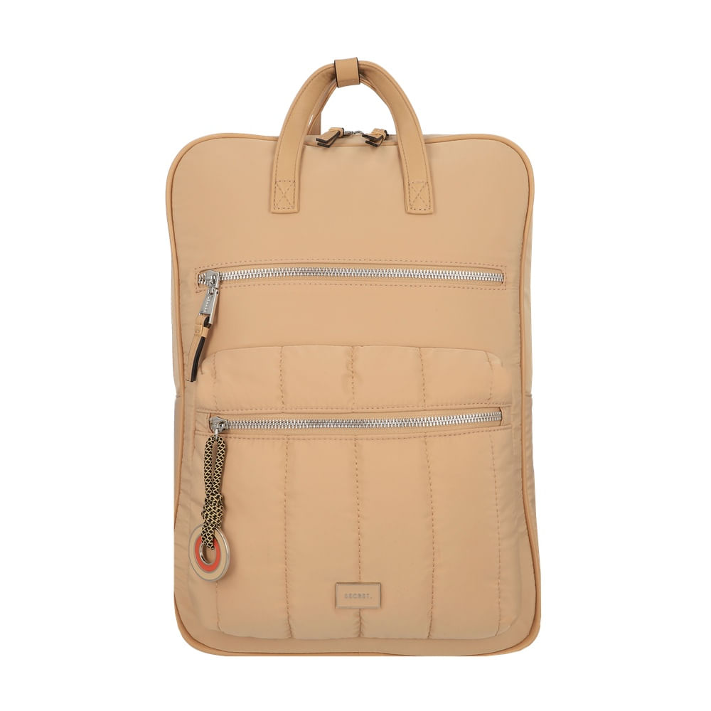Mochila Portalaptop Secret Pipa Tostado Xl