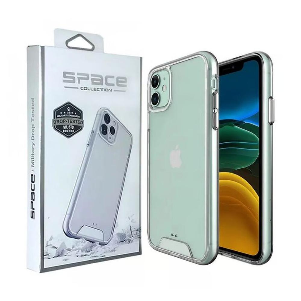 Case Funda Space Anticaida para iPhone 11 - Transparente