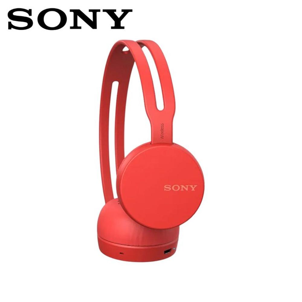 Audífono WH-CH400 Wireless Headset Rojo Bluetooth Hasta 20 Horas NFC ...