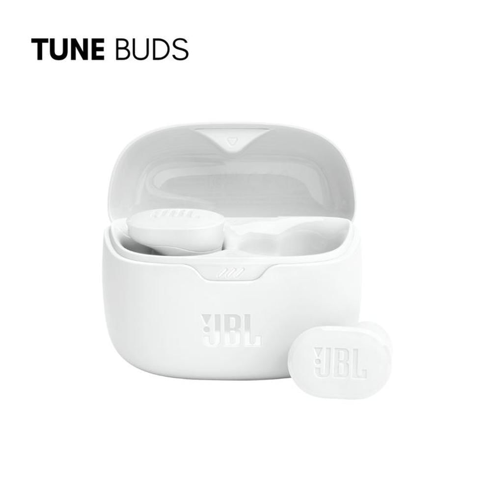 Audífonos JBL Tune Buds Blanco Bluetooth Hasta 48 Horas Zero Noise ANC