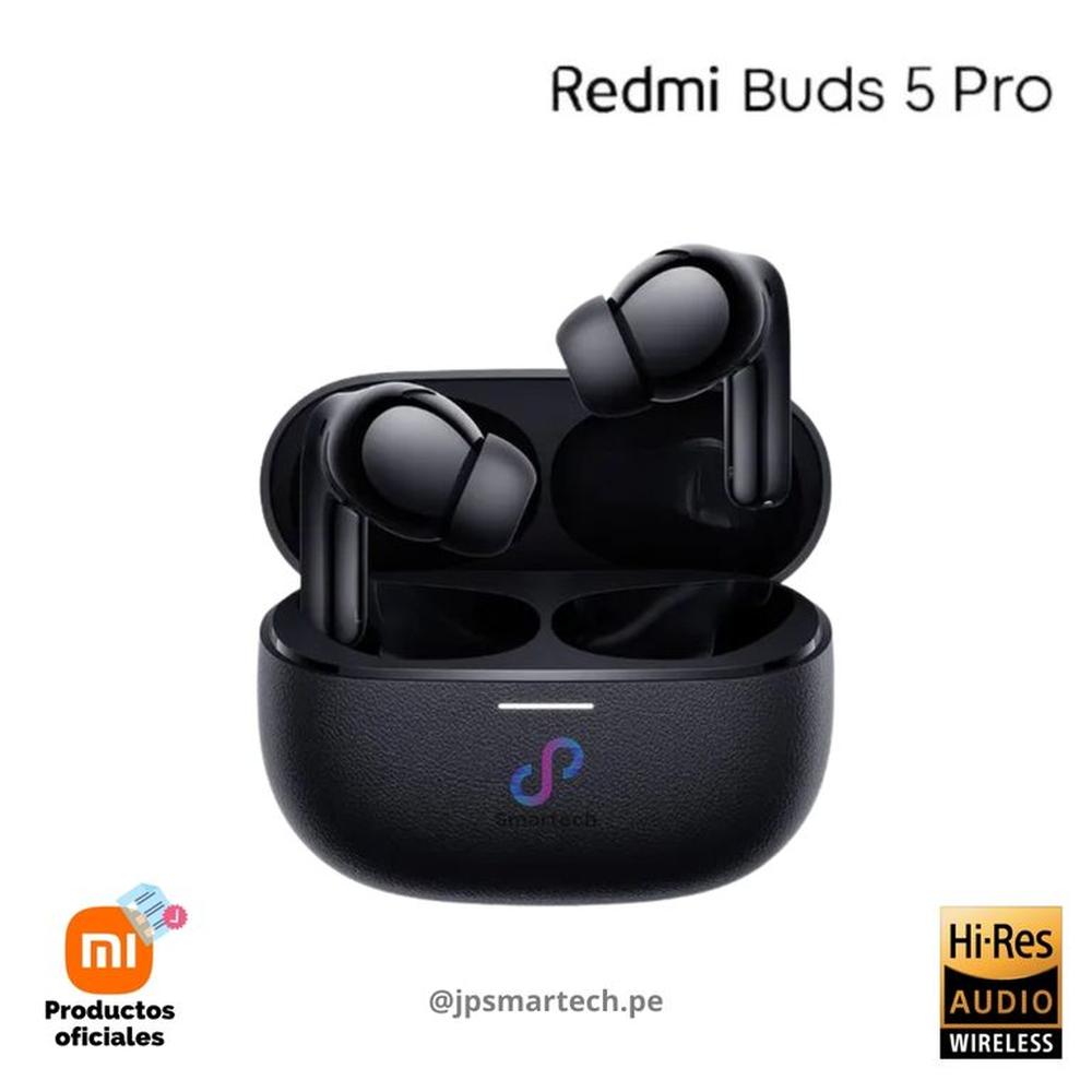 Audifonos Xiaomi Redmi Buds 5 Pro Version Global - Negro