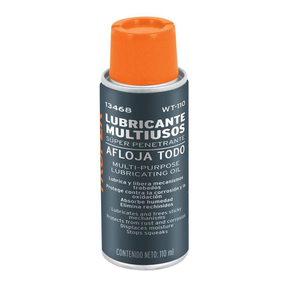 Aflojatodo aceite multiusos en aerosol 110ml 4oz Truper - 13468