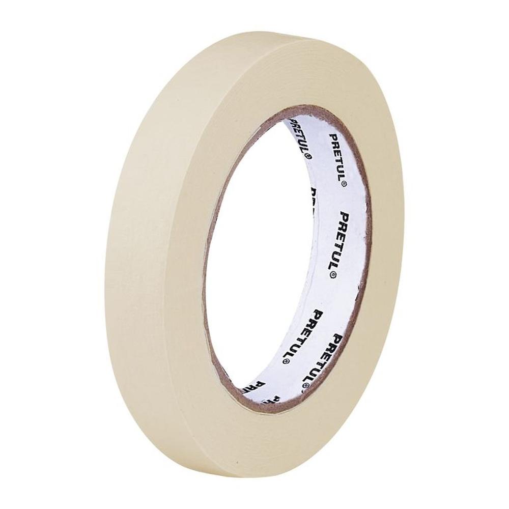 CINTA MASKING TAPE DE 3/4' X 50 M, PRETUL - 20669 Amarillo