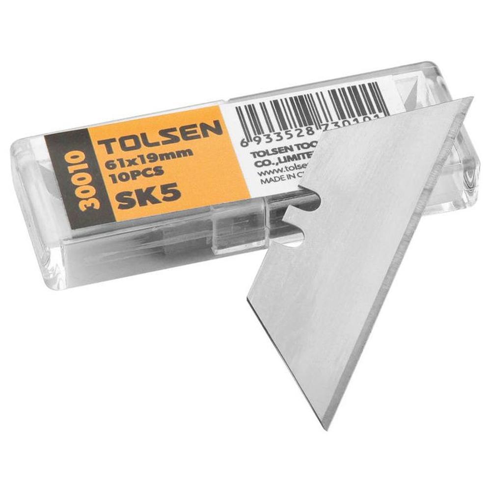 Repuestos de Cuchillas para cortar 10 PCS 6119 MM TOLSEN - 30010