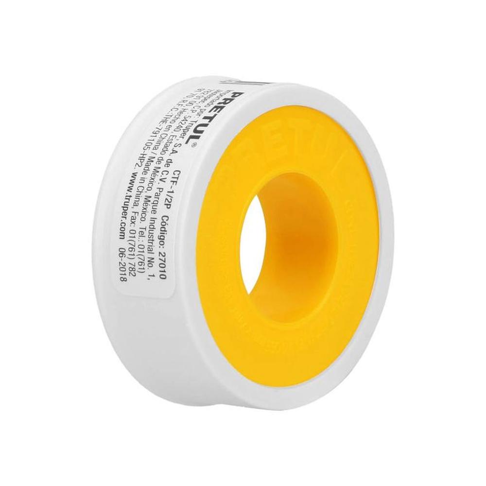 Cinta sella roscas 12 X 7 m de largo Pretul - 27010 BLANCO