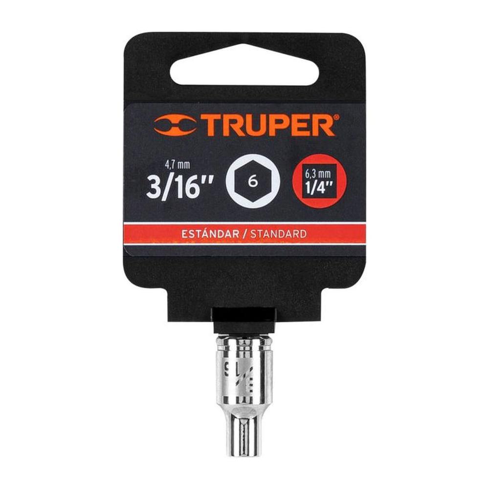 Dado cuadro 14 de 6 puntas de 316 Truper - 13154