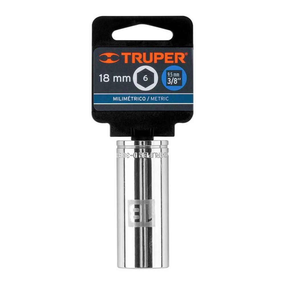 Dado tubular hexagonal encastre 38 de 18 mm Truper - 13778