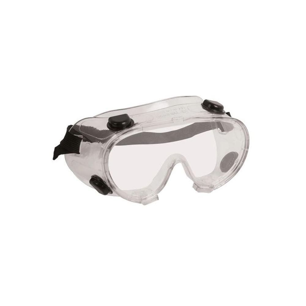 Lentes de seguridad con válvulas de ventilación indirecta Truper - 14220 Gris