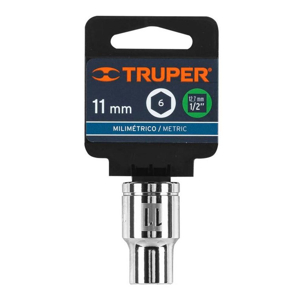 Dado hexagonal encastre 12 de 11 mm Truper - 13261