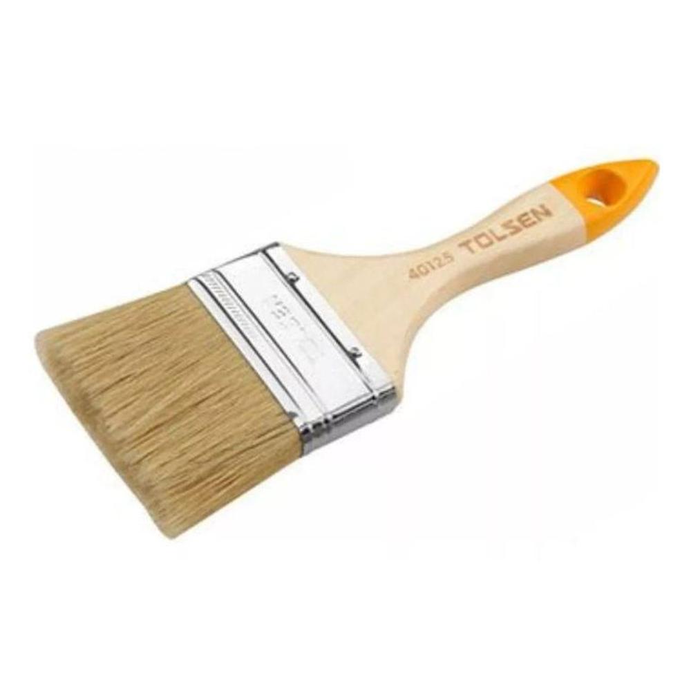 BROCHA PARA PINTURA 3 MANGO MADERA TOLSEN - 40125