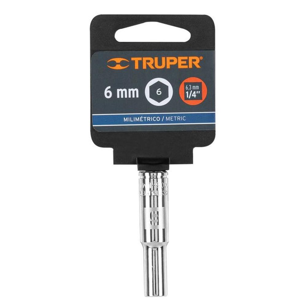 Dado tubular hexagonal encastre 14 de 6 mm Truper - 13200