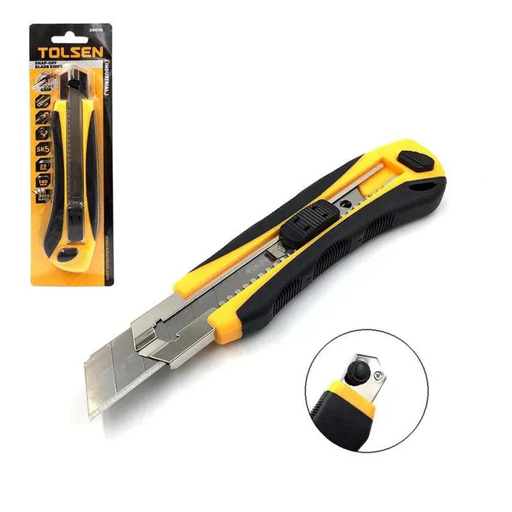 Cutter Cuchilla hoja rompecabezas 25×200?mm Tolsen - 30016