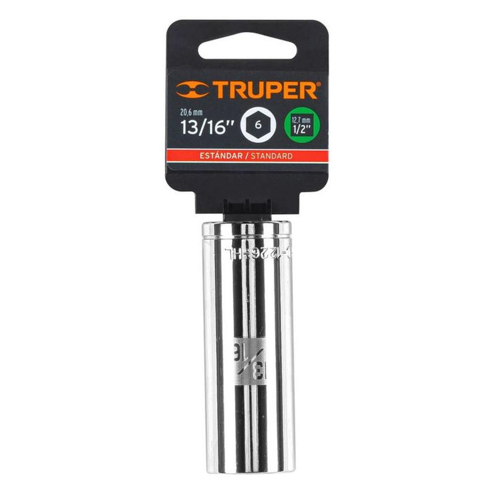 Dado tubular hexagonal encastre 12 de 1316 Truper - 13330