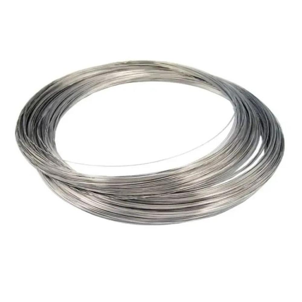 ALAMBRE NICROM 80-20 DE 21 AWG DIÁMETRO DE 0,72MM 2 METROS Gris