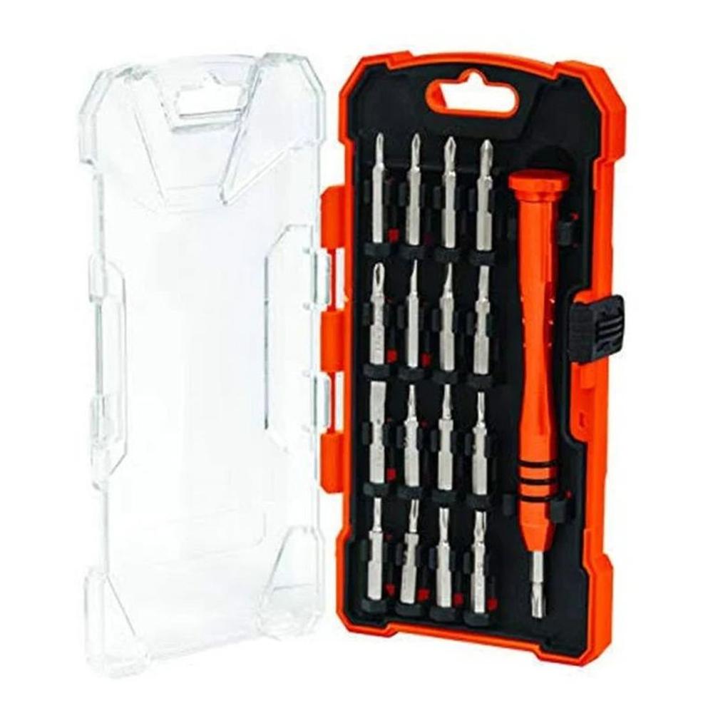 Desarmador de precisión con 16 puntas intercambiables Truper - 14159