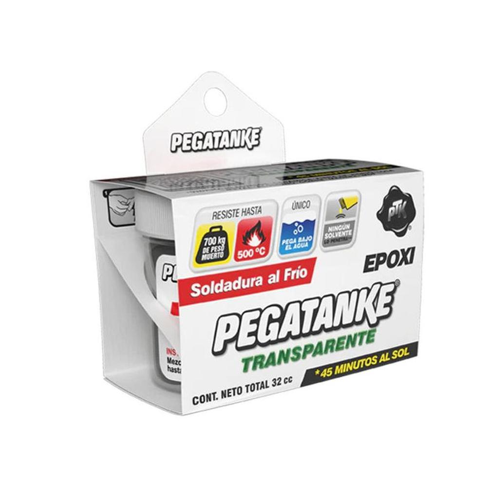 PEGATANKE EPOXICO TRANSPARENTE DE 32ML - PVPT077XUN TRANSPARENTE